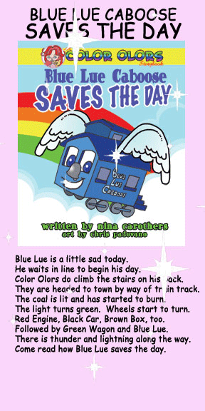 Color Olors children's books by Nina Carothers, art by Chris Padovano